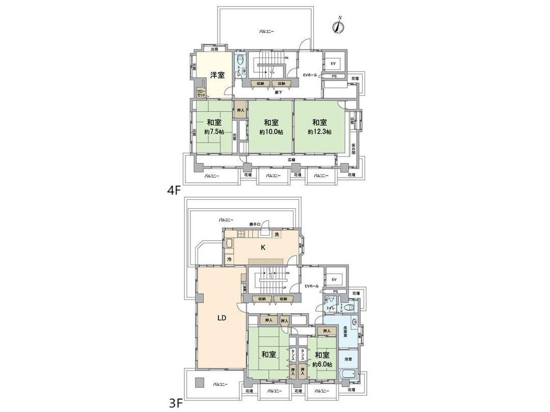 14LDK Two-Family Home on Hill in Fukuoka Central Ward - Thumbnail 2