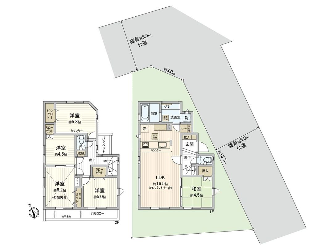 New 5LDK House in Chiba City's Murata-cho | 2026 Completion - Thumbnail 3