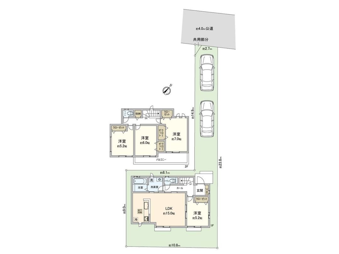 New 4LDK House in Fujimino City, Saitama - Thumbnail 3