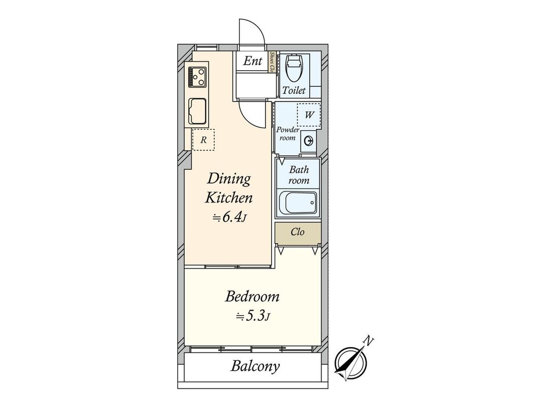 Oyamadai Cope 1DK Apartment for Sale in Setagaya, Tokyo - Thumbnail 3