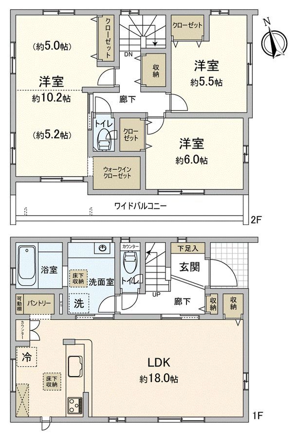 New 3LDK House in Kawagoe, Saitama - 2026 Build - Thumbnail 3