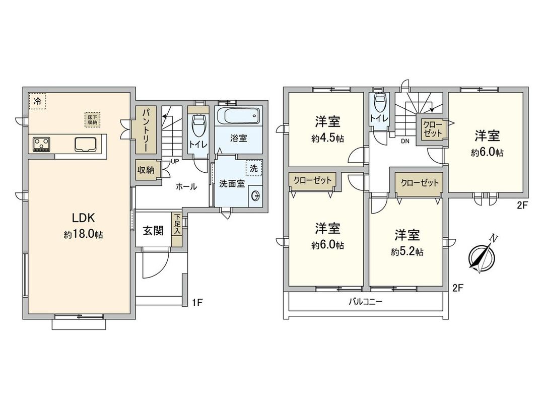 New 4LDK House in Fuchu Minami-cho, Tokyo - 2026 Completion - Thumbnail 3