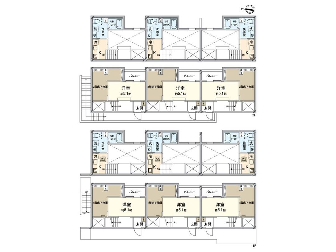 6-Unit Investment Apartment Building for Sale in Nagoya Atsuta - Thumbnail 2