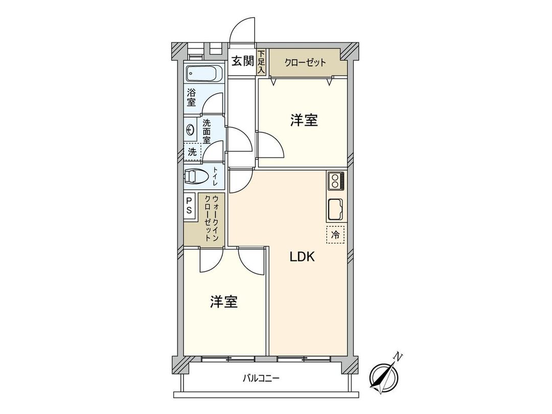 Renovated 2LDK Apartment for Sale near Myorenji Station, Yokohama - Thumbnail 3