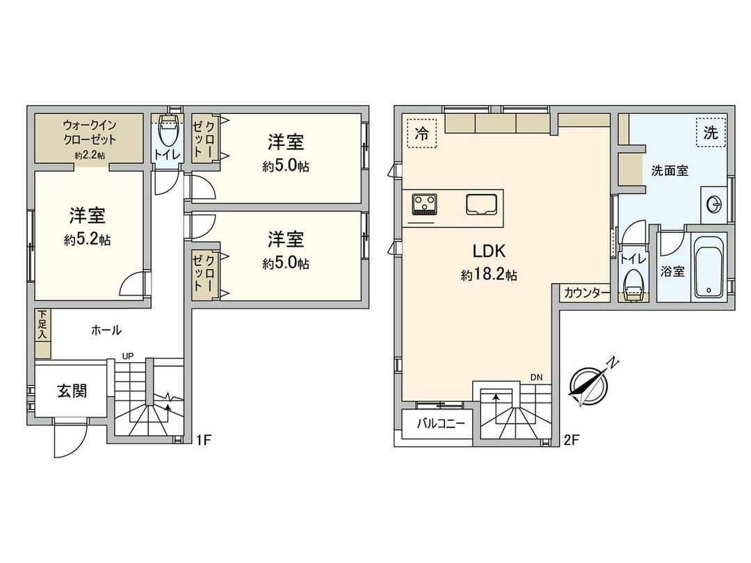 New 3LDK House in Tsujido Taiheirai, Fujisawa City - Thumbnail 3