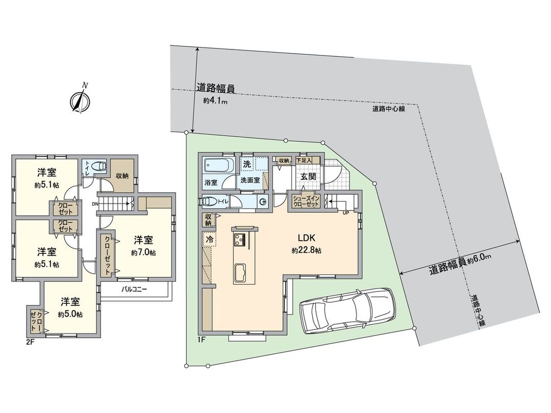 New 4LDK House for Sale in Tokorozawa, Saitama - Thumbnail 2