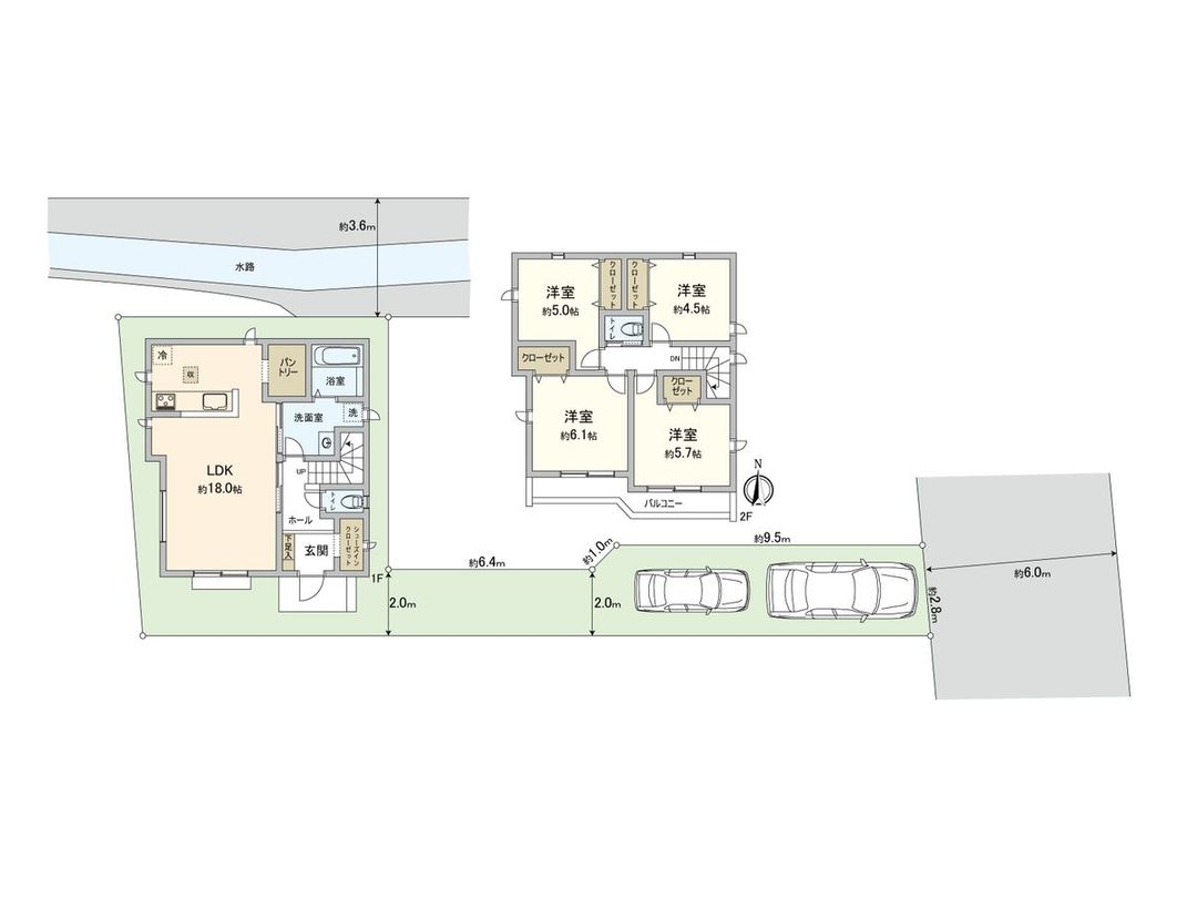 New 4LDK House for Sale in Kodaira, Tokyo - Thumbnail 3
