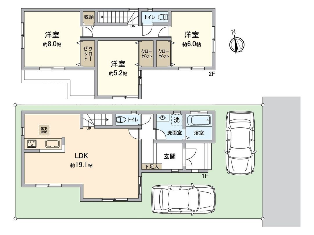 3LDK Detached House for Sale in Komaki, Aichi - Thumbnail 3