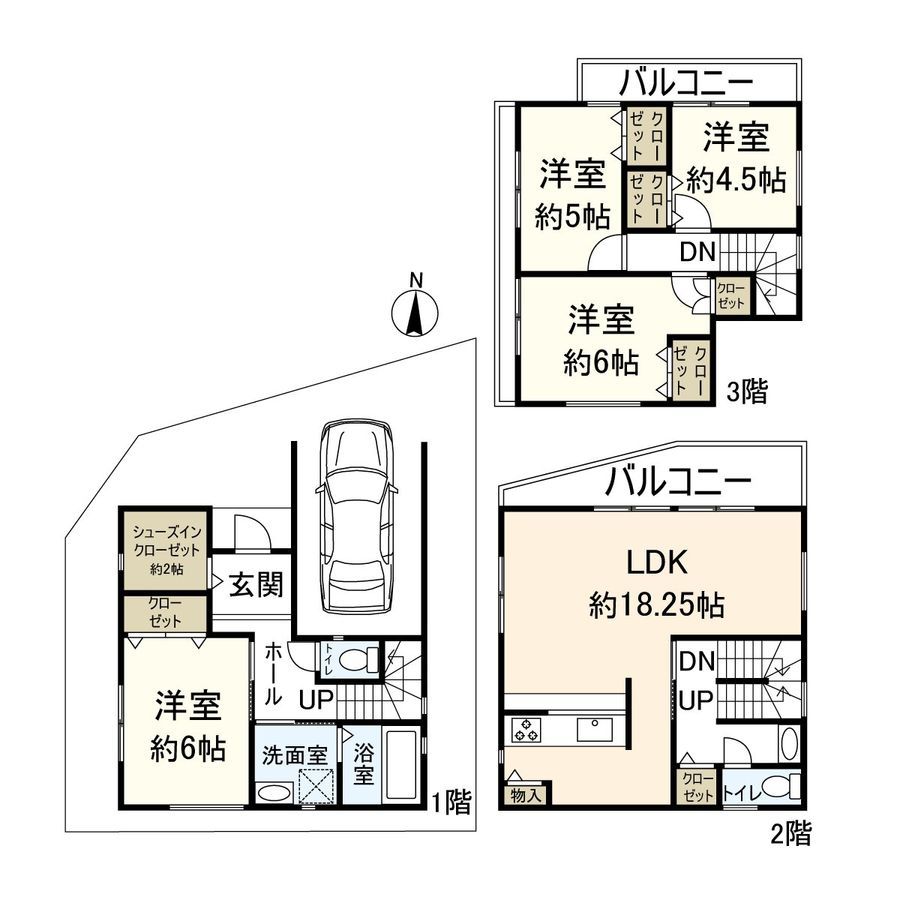 4LDK Detached House for Sale in Ibaraki, Osaka - Thumbnail 3