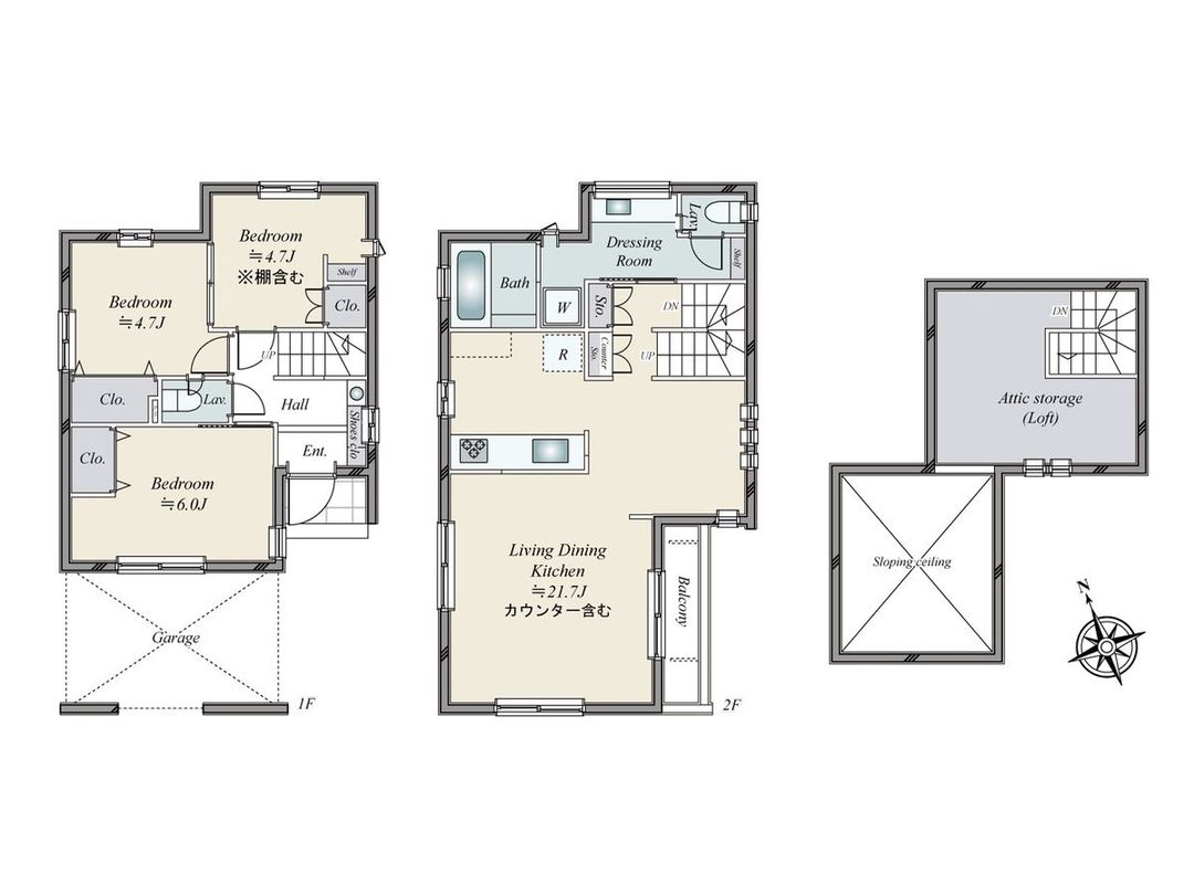 New 3LDK House in Kawaguchi, Saitama - 2026 Completion - Thumbnail 3