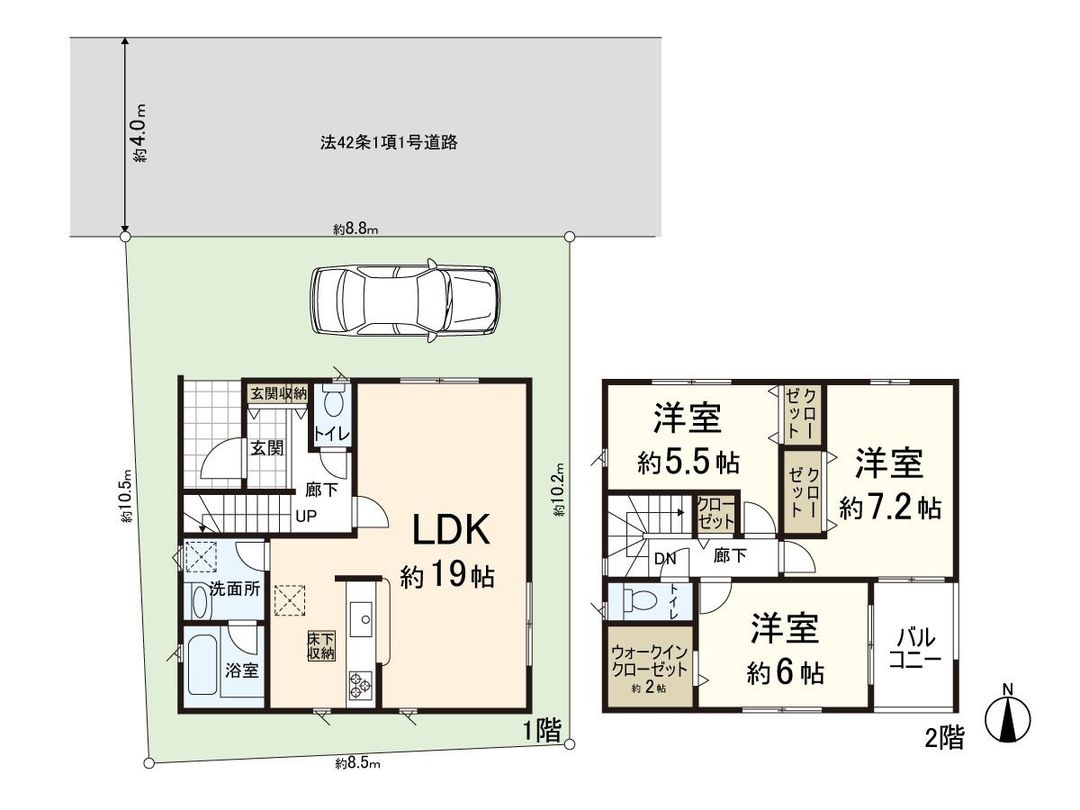 New 3LDK House in Higashiosaka, Osaka - 95.37 sqm - Thumbnail 3