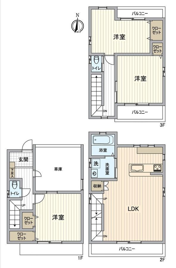 3LDK House for Sale in Nakamura Ward, Nagoya City - Thumbnail 3