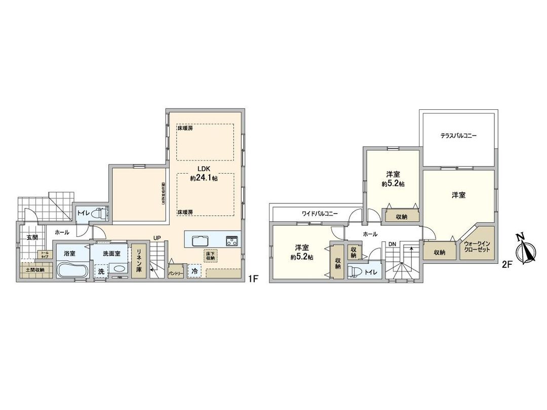New 3LDK House in Matsudo, Chiba - Completion 2026 - Thumbnail 3