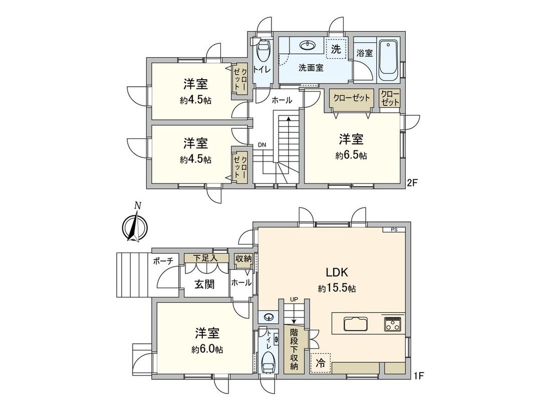 2021 Built 4LDK Detached House in Nagareyama, Chiba - Thumbnail 3
