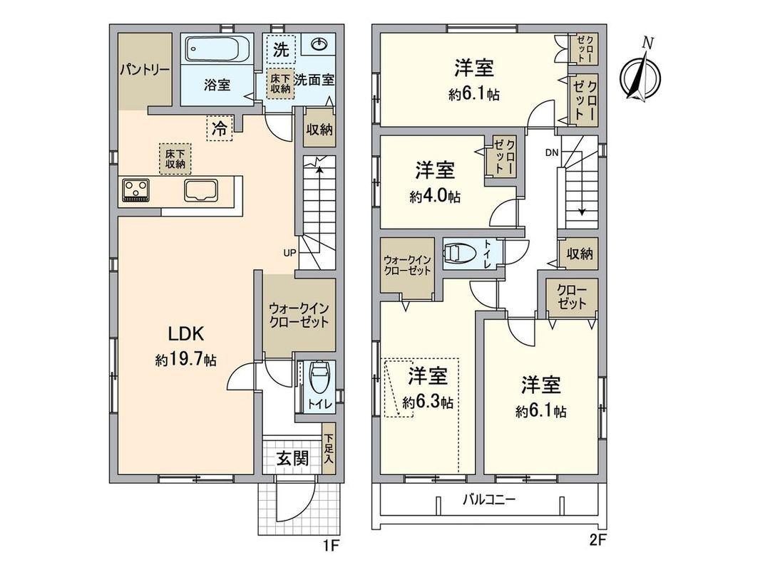 New 4LDK House in Tokorozawa, Saitama - Completion 2026 - Thumbnail 3
