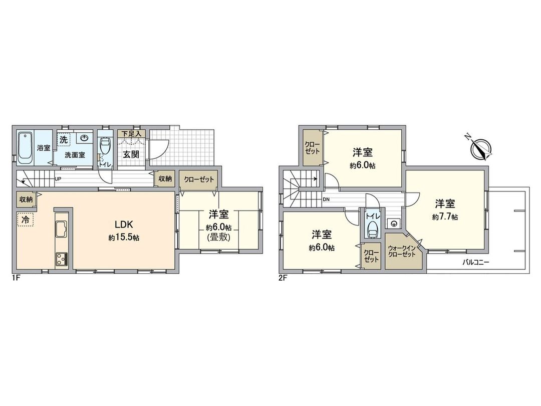 New 4LDK House for Sale in Hachioji Tokyo 102.68 sqm - Thumbnail 3