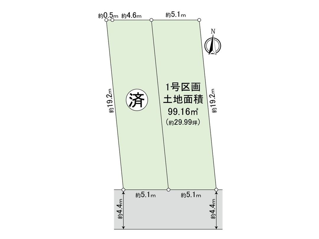 Land for Sale in Okusawa, Setagaya, Tokyo - 99.16 sqm - Thumbnail 2
