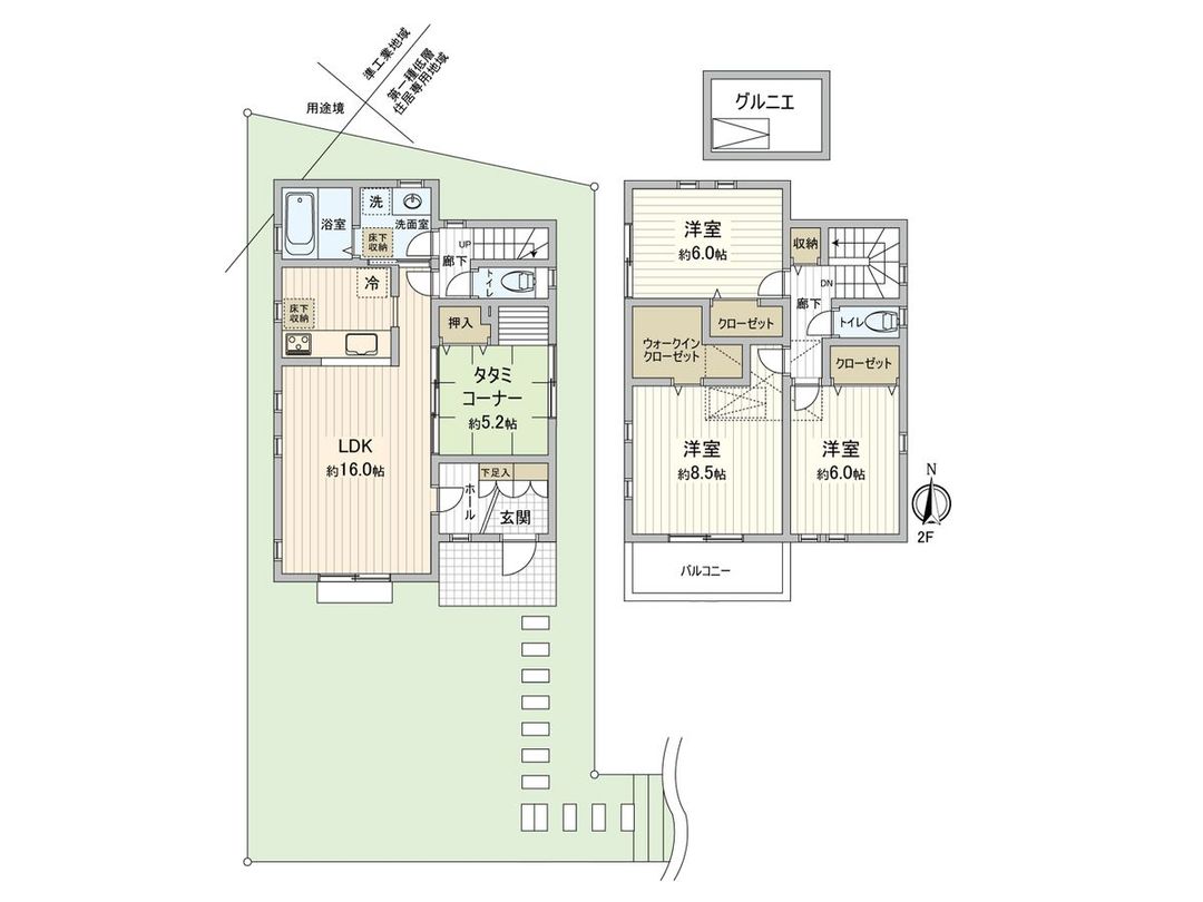 New 3LDK House for Sale in Kamishirane, Yokohama - Thumbnail 3