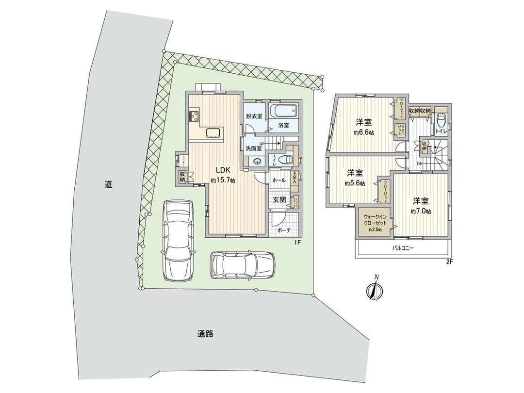 New 3LDK House for Sale in Kamiyasu, Higashi-ku, Hiroshima - Thumbnail 3