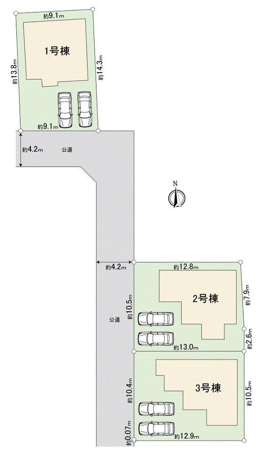 New 4LDK House in Kawagoe, Saitama - Seismic Grade 3, 2026 Completion - Thumbnail 3