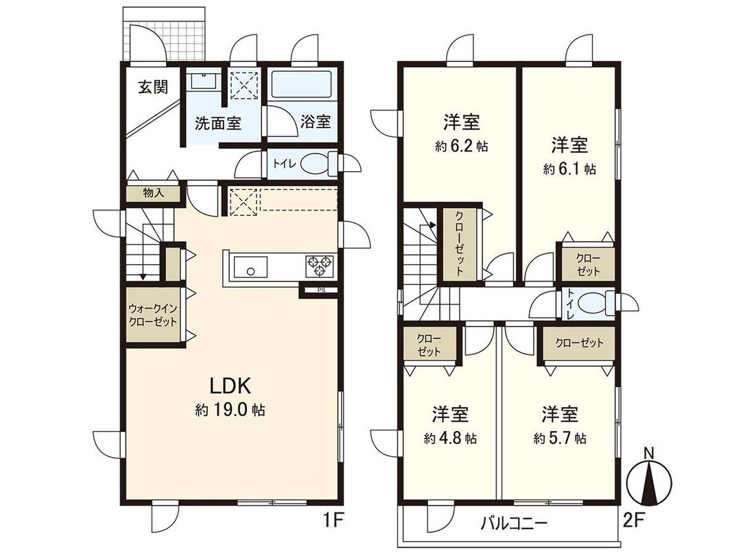 New 2024 4LDK Detached House for Sale in Tagajo, Miyagi - Thumbnail 3