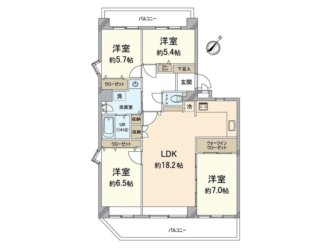 4LDK Apartment for Sale in Fukuoka City Chuo Ward - Thumbnail 3