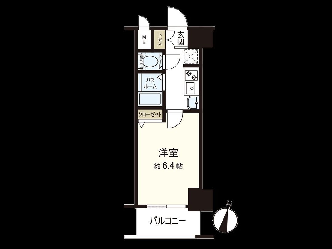 1K Apartment for Sale in Estem Court Umeda Tenjinbashi Riverfront - Thumbnail 2