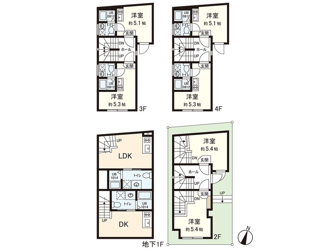 QUALIAPLACE Yoyogi New 2024 Apartment Building for Investment - Thumbnail 3