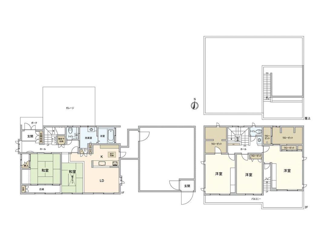 4LDK House in Kawagoe with Large Garden and Garage for 5 Cars - Thumbnail 2