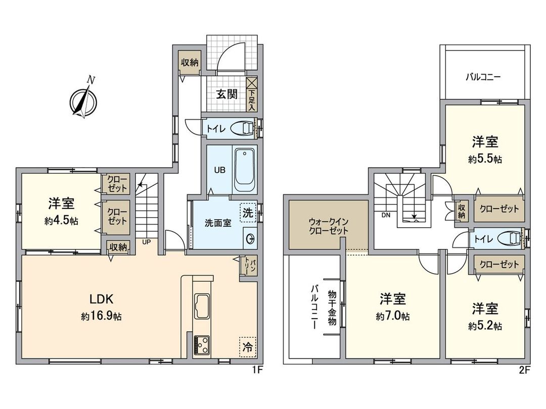 New 4LDK House in Okayama City Near Niwase Station - Thumbnail 3