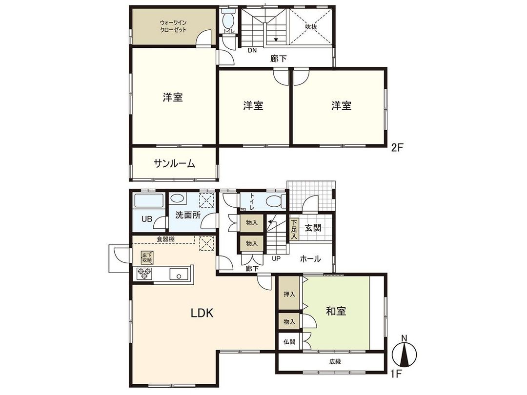 4LDK Used House in Rifu Town, Miyagi Prefecture - Thumbnail 3