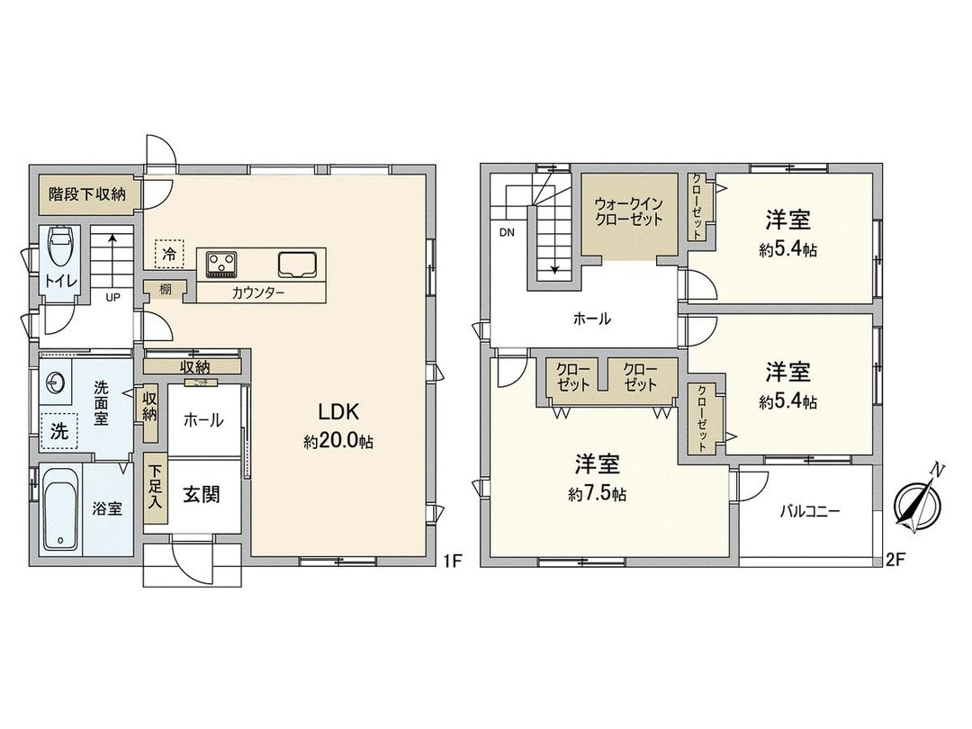 3LDK Detached House for Sale in Kasuga, Fukuoka - Thumbnail 3