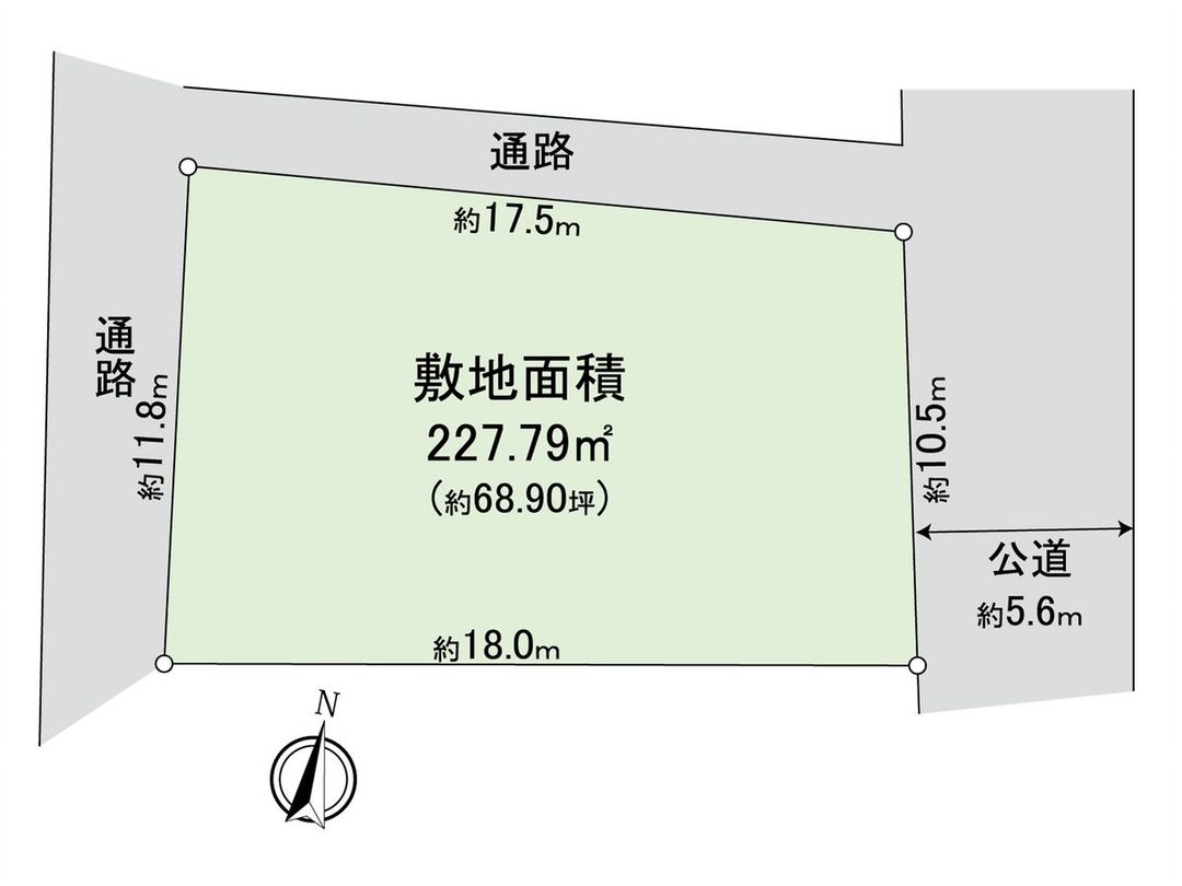 Land for Sale in Sawara-ku, Fukuoka City, 227.79 sqm - Thumbnail 3