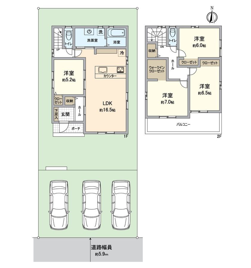 New 4LDK House in Ichinomiya, Aichi - Completion June 2026 - Thumbnail 3