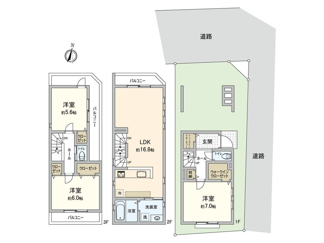New 3LDK House in Nakano, Tokyo | 2026 Build Near Araiyakushi-mae Station - Thumbnail 3
