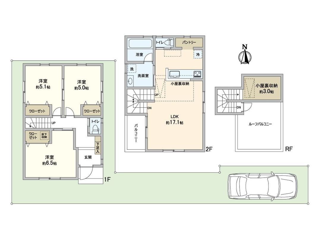3LDK Detached House for Sale in Shakujiimachi, Nerima, Tokyo - Thumbnail 3