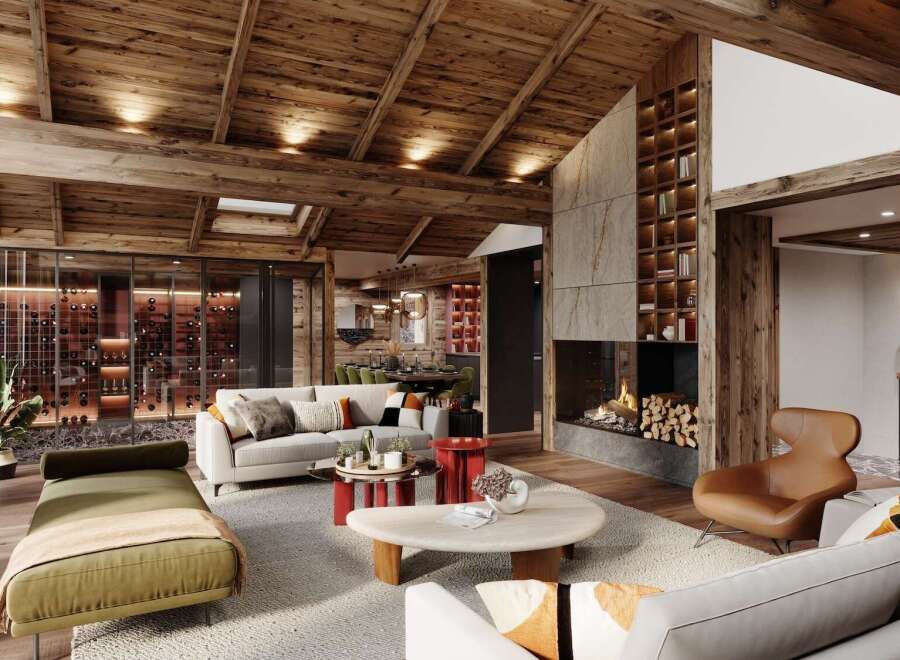 Luxury 6-Bed Quadruplex with Spa in Méribel's Falcon Lodge - Thumbnail 3