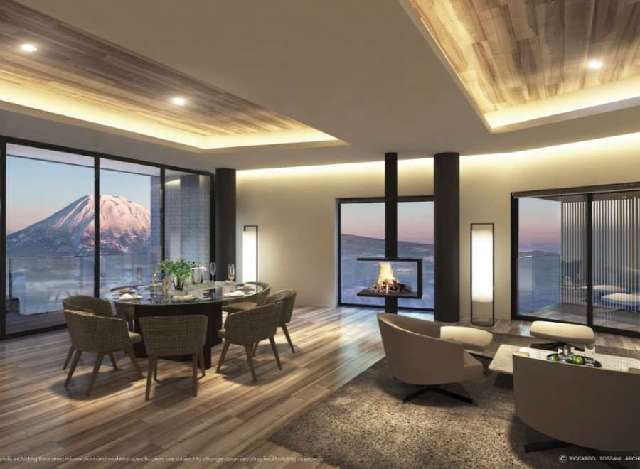 Luxury 2-Bed Apartment with Private Onsen in Niseko, Hokkaido - Thumbnail 2