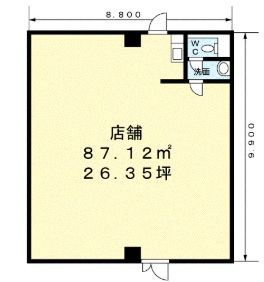 Commercial Space for Rent in Fukuyama, Hiroshima - 87 sqm - Thumbnail 2