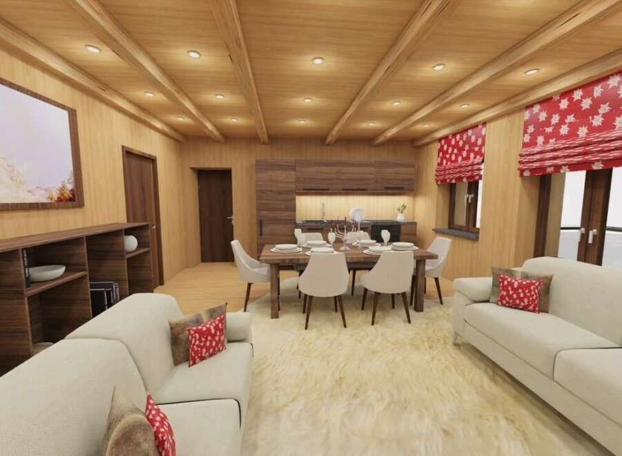 Large Alpine Apartment for Sale in Valtournenche, Italy - Thumbnail 4