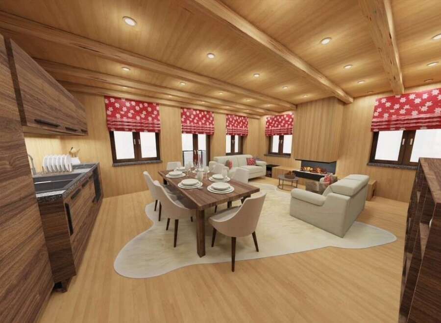 Large Alpine Apartment for Sale in Valtournenche, Italy - Thumbnail 3