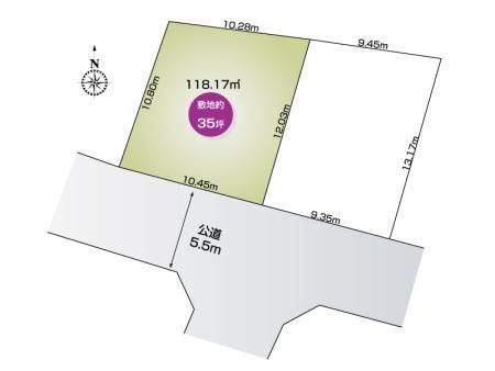 Building Land in Kuki City, Saitama - 118 sqm, 5 min walk to Washi Station - Thumbnail 3