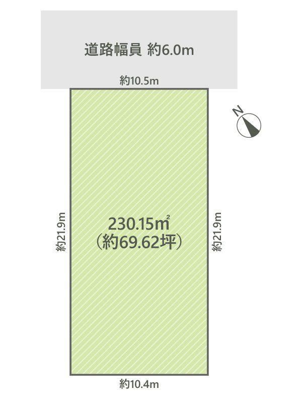 Land for Sale in Nagakute City, Aichi - 230.15 sqm Freehold Plot - Thumbnail 3