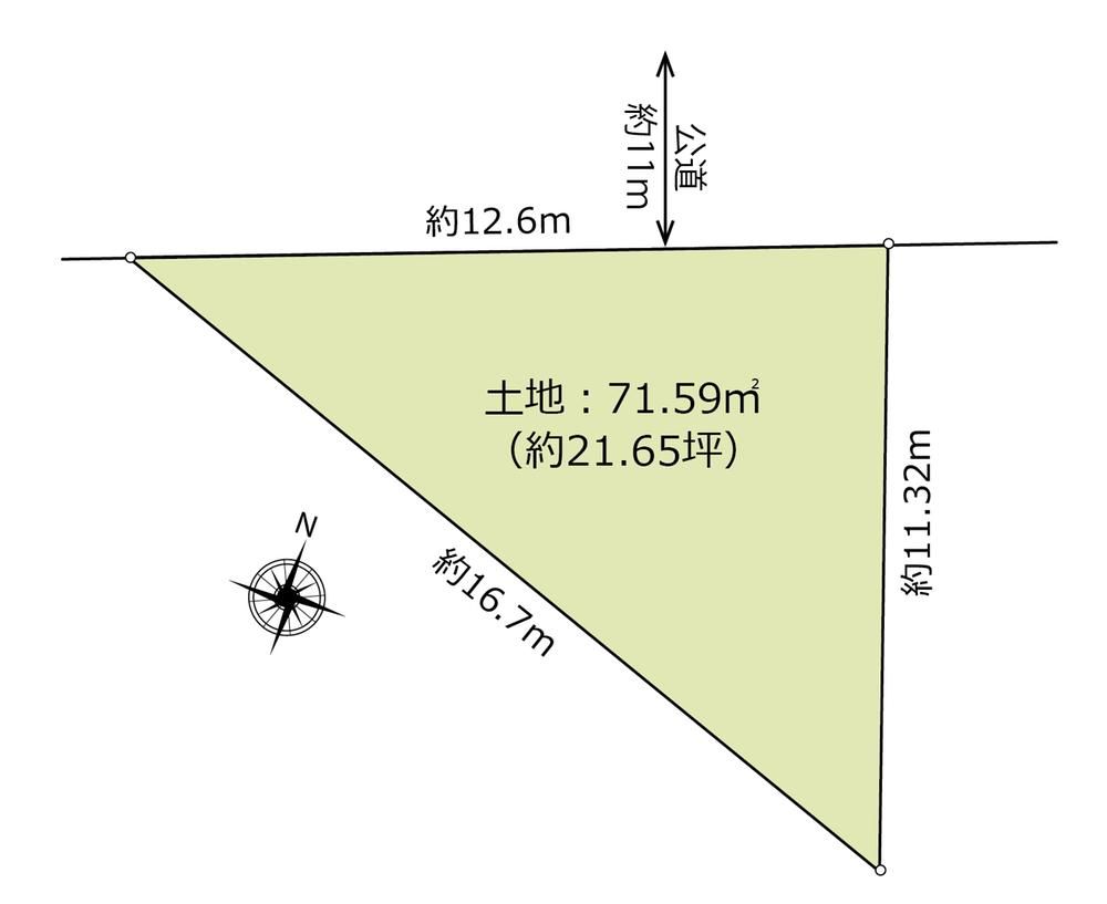 Land for Sale in Akishima, Tokyo - Vacant Lot Near Nishi-Tachikawa Station - Thumbnail 3