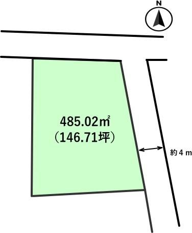 485m2 Land for Sale in Konan-machi, Koriyama, Fukushima - Thumbnail 2
