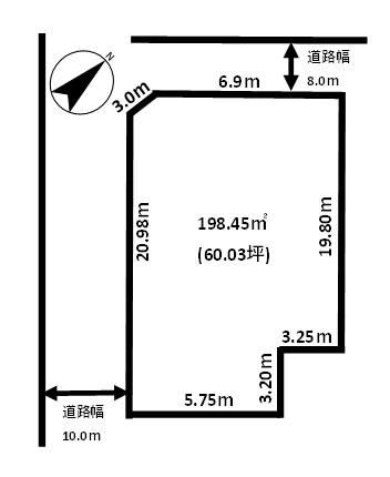 198.45m2 Vacant Land for Sale in Shiroishi Ward, Sapporo - Thumbnail 3