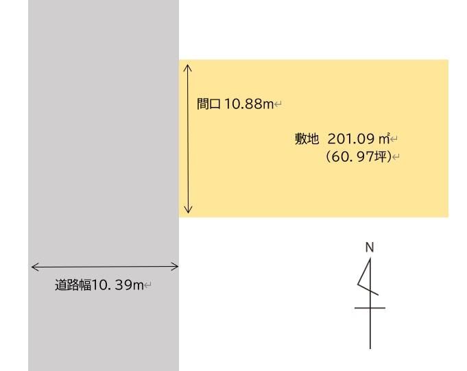Land for Sale in Ochiai, Yamagata City - 201.58 sqm Plot - Image 1