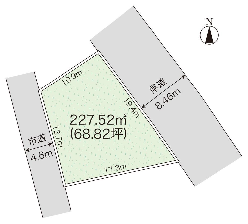 227m2 Building Land Near Iwabara Station in Minamiashigara - Thumbnail 2