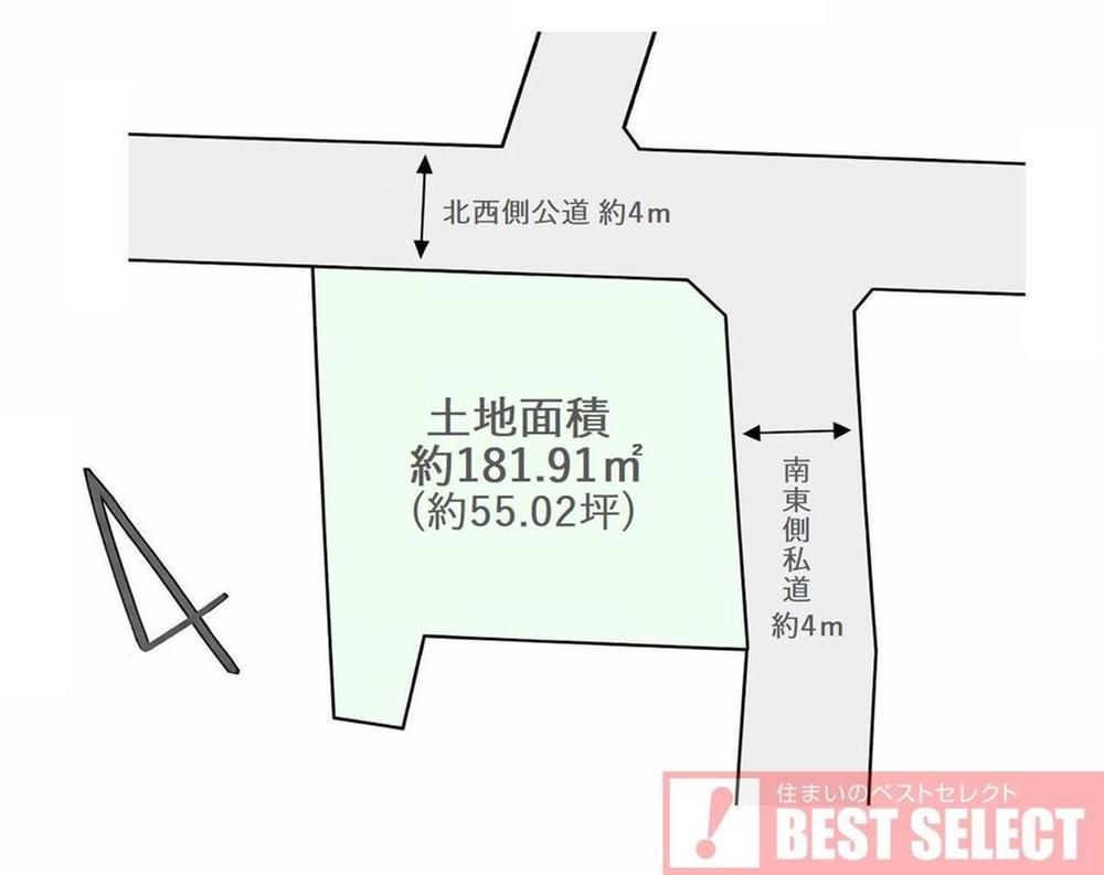 Land for Sale in Minuma Ward, Saitama City - 196 sqm Corner Lot - Thumbnail 2