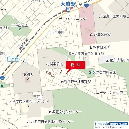 226.6m2 Residential Land for Sale in Bunkyodai, Ebetsu - Thumbnail 4